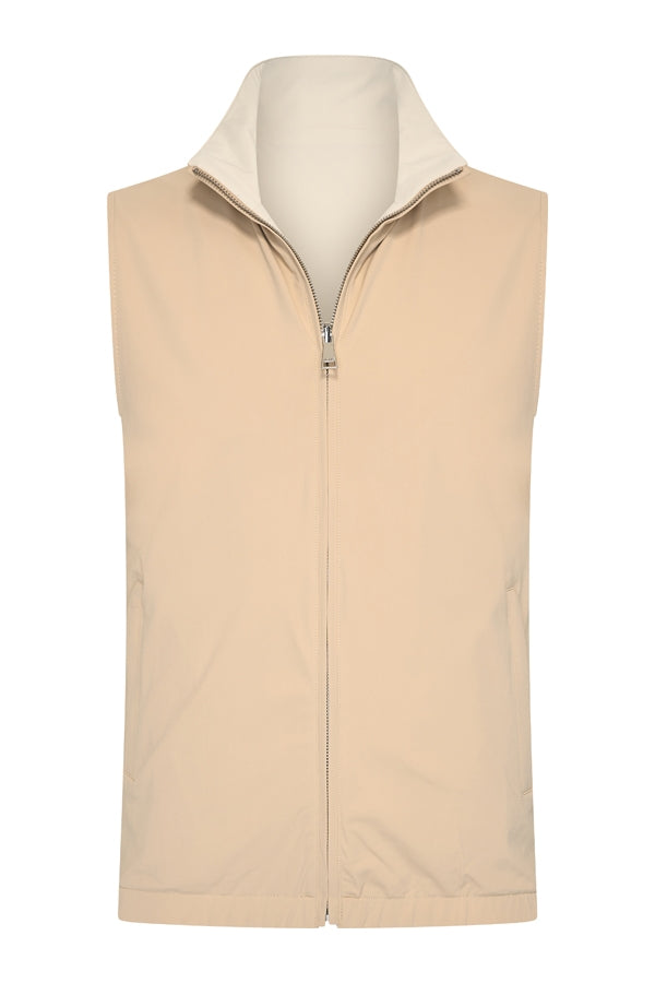 Reversible Beige/Kith Gilet