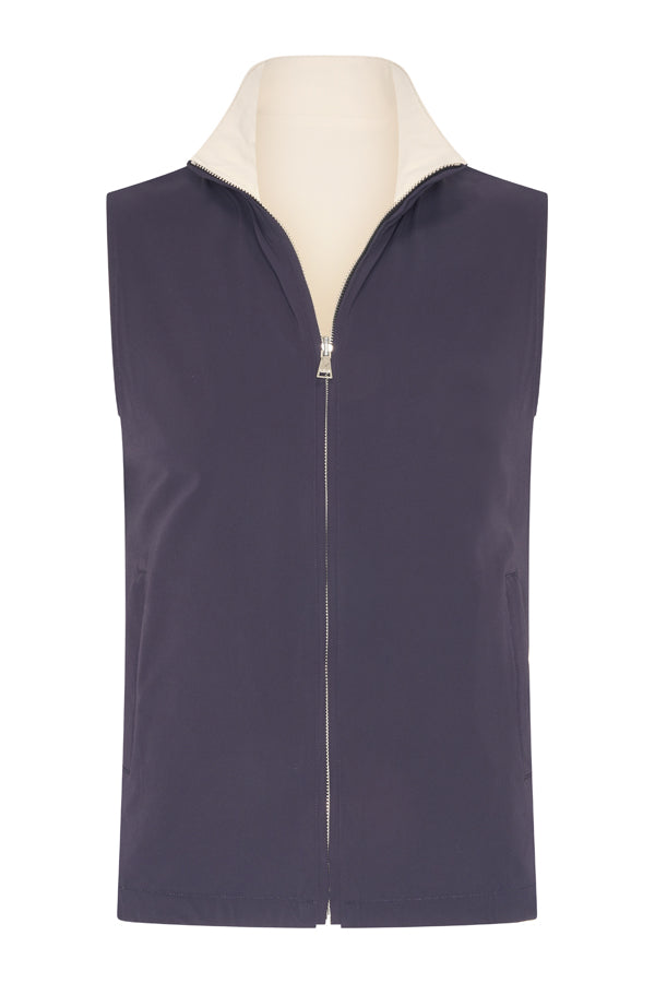 Reversible Dark Blue/Kith Gilet
