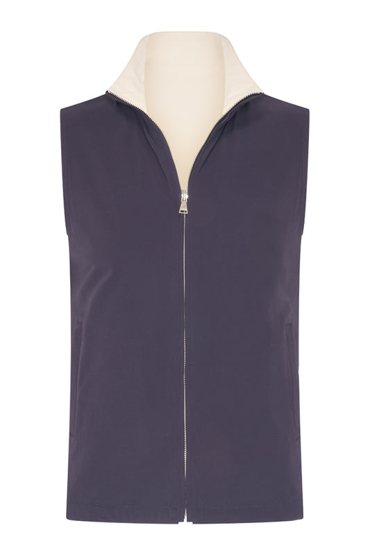 Reversible Dark Blue/Kith Gilet