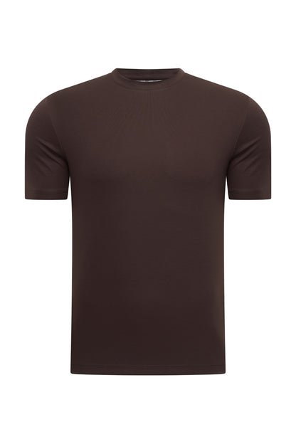 Shiny T-Shirt Espresso