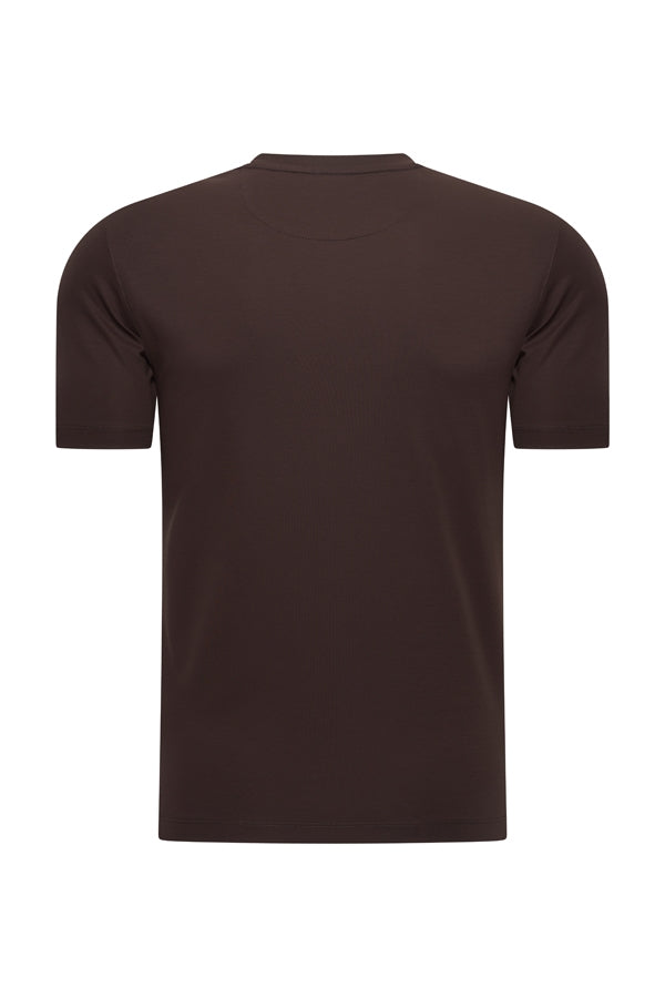 Shiny T-Shirt Espresso