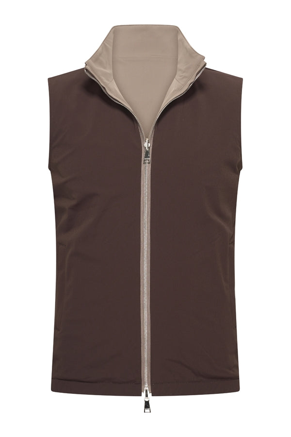Reversible Falcon/Espresso Gilet