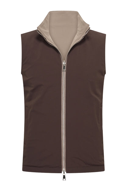 Reversible Falcon/Espresso Gilet